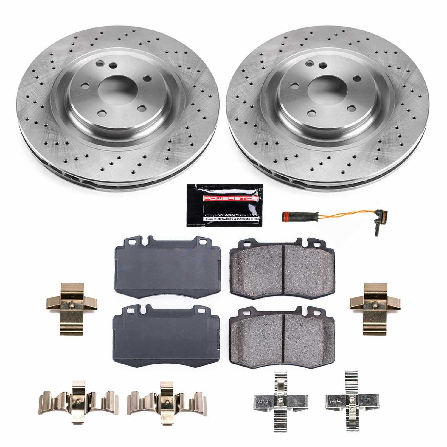 KOE5363 Autospecialty Daily Driver OE Brake Kit Front and Rear Power Stop 